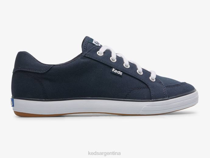 Keds mulheres marinha cal ados t nis canvas center iii 2F0L80